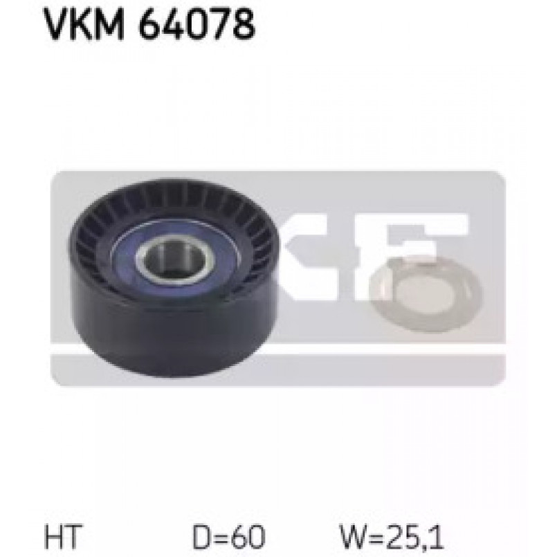 VKM 64078 SKF Ролик натягувача